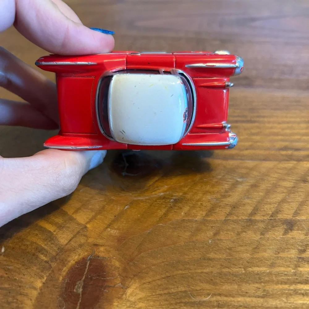ERTL 1957 Chevy Bel Air Revie Push In Go Toy Car   Free Wheeling Vehicle as is